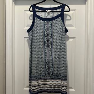 Tommy Bahama Geo Mesa Shift dress XL